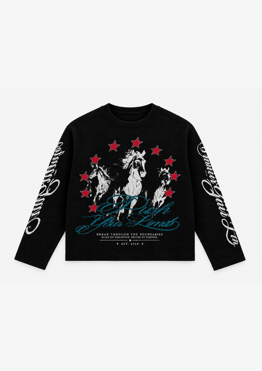 Push Your Limit Waffle Long-sleeve